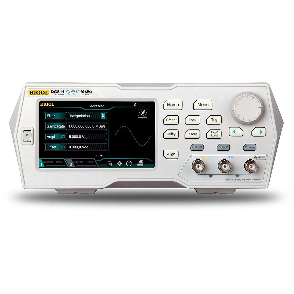 Đánh giá chuyên sâu về Máy phát xung tùy ý Rigol DG812 (10MHz, 125MSa/s, 2 Kênh)