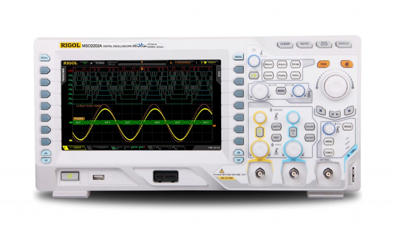 So sánh kỹ thuật giữa Máy hiện sóng RIGOL MSO2072A và RIGOL DS1204B