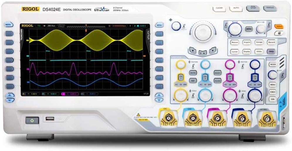 So sánh kỹ thuật giữa Máy hiện sóng Rigol DS4024E và RIGOL DS1204B
